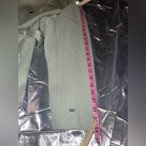 NWT Anthropologie Soia + Kyo “Kya” Trench Coat in Sage Size XXL - Picture 14 of 15